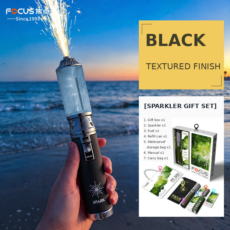 Handheld Spark Effect Wand – Portable Fire Sparkler Torch for Weddings, Parties, Festivals & Photography