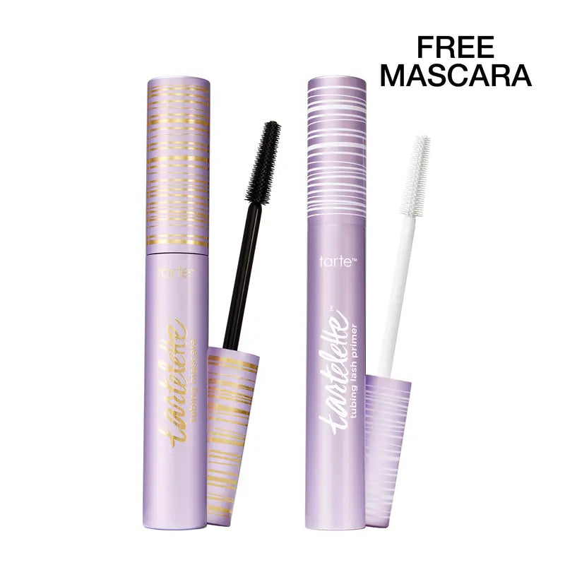 tarte x @itsmaureenkelly lash cocktail - tartelette tubing mascara & primer